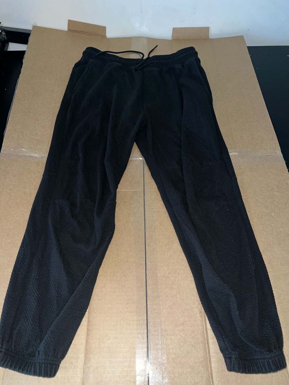 American Eagle Outfitters Textured Knit Drawstring Jogger Pants